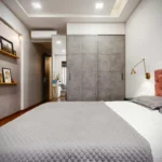 small bedroom storage ideas with under bed bins shelves and space saving furniture