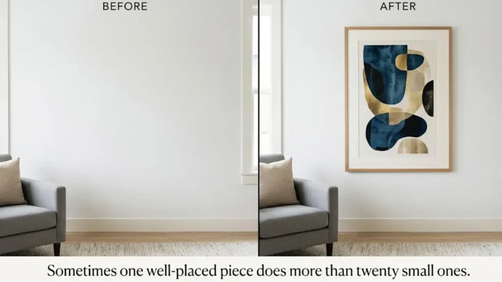 Wall Decor Ideas for a Bedroom With White Walls on a Real Budget