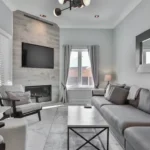 small living room to look bigger with mirrors