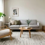 how to choose a rug for a small living room