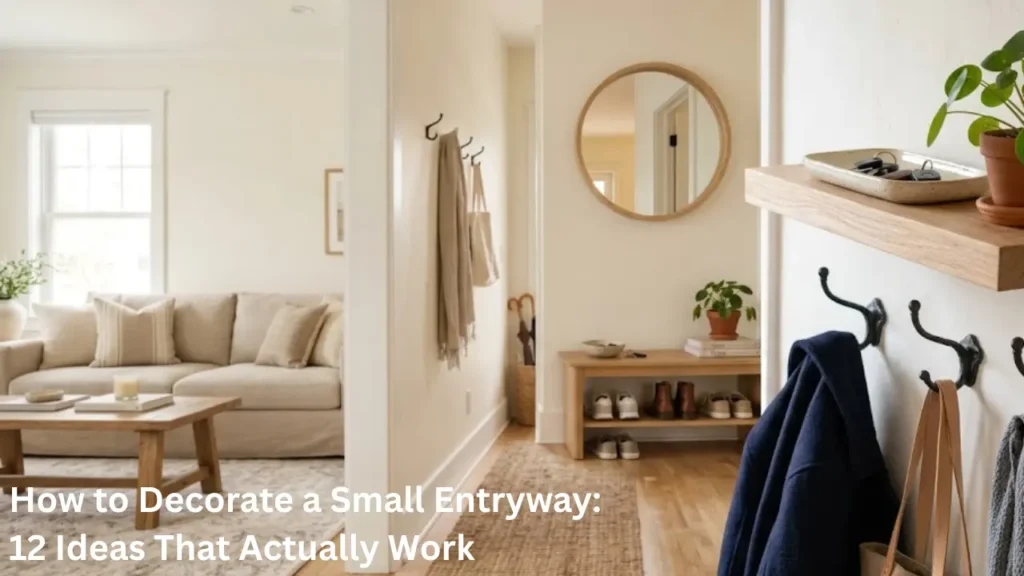 How to Decorate a Small Entryway. 12 Ideas That Actually Work